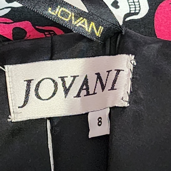 Jovani Strapless A Line Gown - Picture 8 of 11